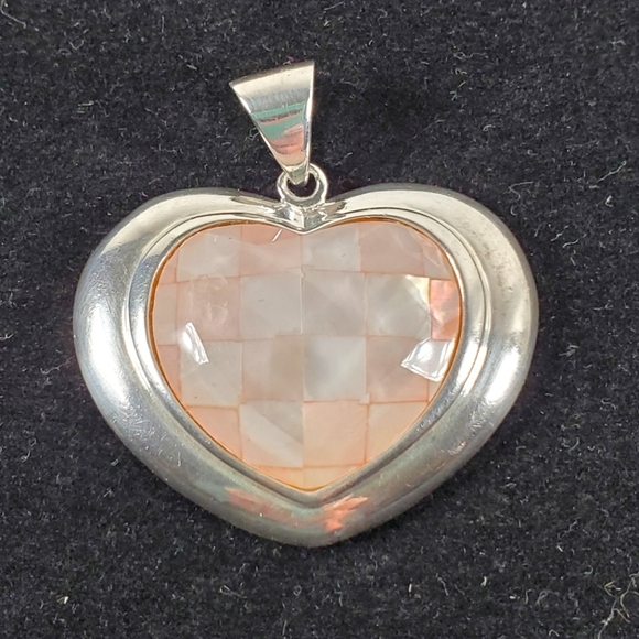 Sterling Silver Heart Pendant - Picture 1 of 3
